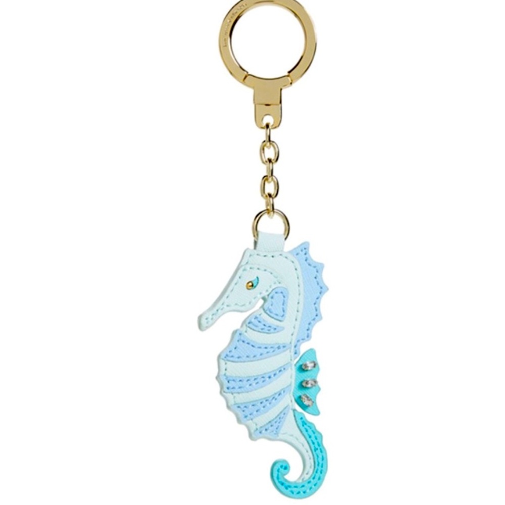 Kate Spade Seahorse Keychain Fob